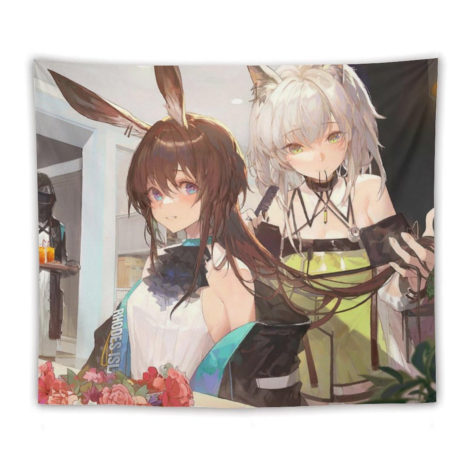 Amazon.co.jp: アークナイツ アーミヤ タペストリー 壁掛け 多機能